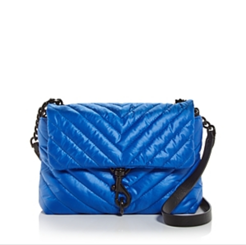 Edie Nylon Crossbody - Cyan (Blue)